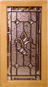 cabinet glass of patina caming
