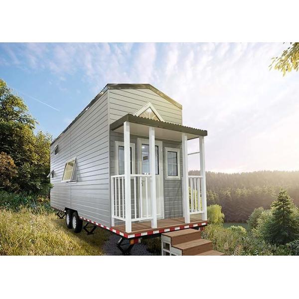 Модульная сборная легкая стальная конструкция Крошечный дом на колесах: лучший спутник в путешествии