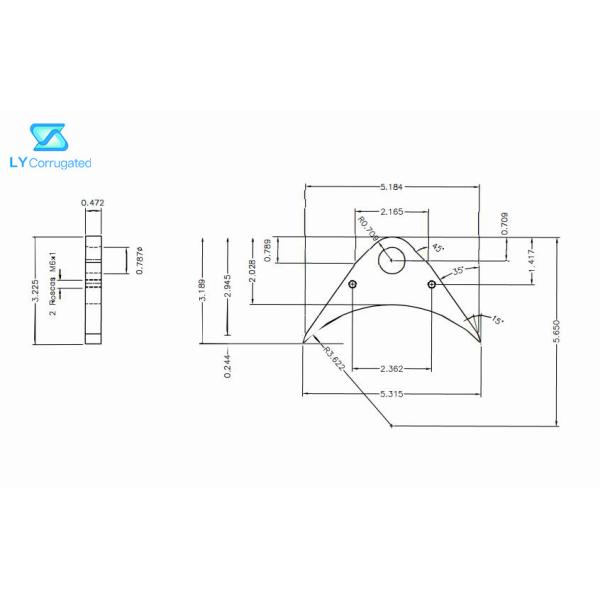 Лезвие меди машины упаковки коробки рифленого картона лезвия стриппера Slotter принтера Flexo