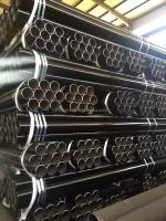 Tubo de aço carbono sem costura laminado a quente com peso real e tolerância L / 50 mm