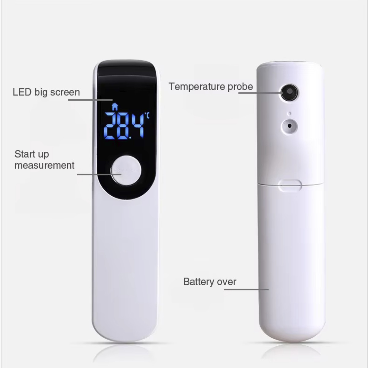 Body Non Contact Infrared Digital Forehead Thermometer 79g For Accurate Measurement