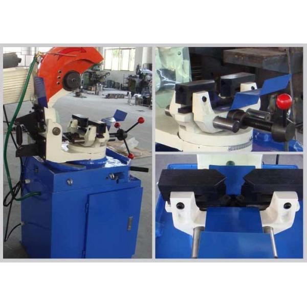 High Control Accuracy Tube Cutting Equipment , Exhaust Pipe Metal Tube Cutting Machine