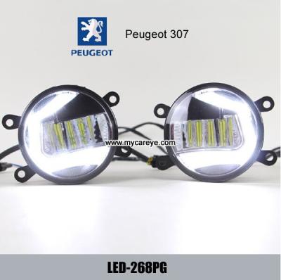 Peugeot 307 front fog lamp replacement LED daytime running lights kits