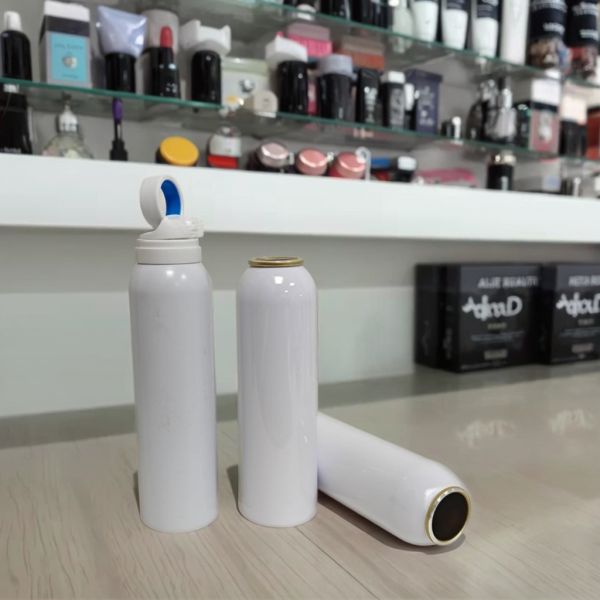 Luxury Sun Screen Aluminum Can Packaging Spf50+ Spectrum Uva