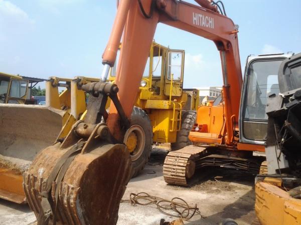 used mini excavator hitachi ex60-1 japan mini crawler excavator  crawler moving