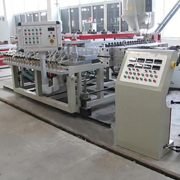 Double Profile Screw Thick Board Ceiling Panel Pvc Profile Extrusion Line with Design