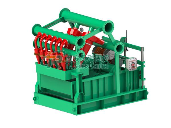 4 Desilter Cones 240m3/h Mud Cleaning Equipment with Bottom Shale Shaker