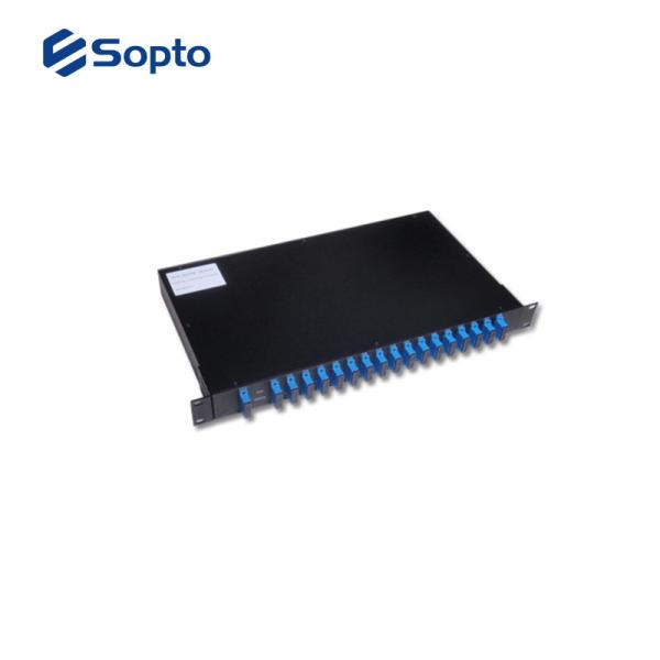 Low Insertion Loss Fiber Mux Demux , CWDM Mux Optical Multiplexer And Demultiplexer