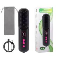 Salons de coiffure électriques en plastique pour les promotions de salon de coiffure Légalisateur de cheveux Peigne USB Rechargeable pour les voyages