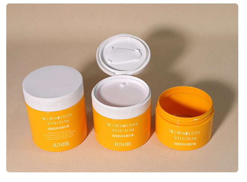 Manufacturer 250g-700g Plastic Cream Jars for Skin Care Cosmetics Shampoo Face Cream and Body Scrub Containers