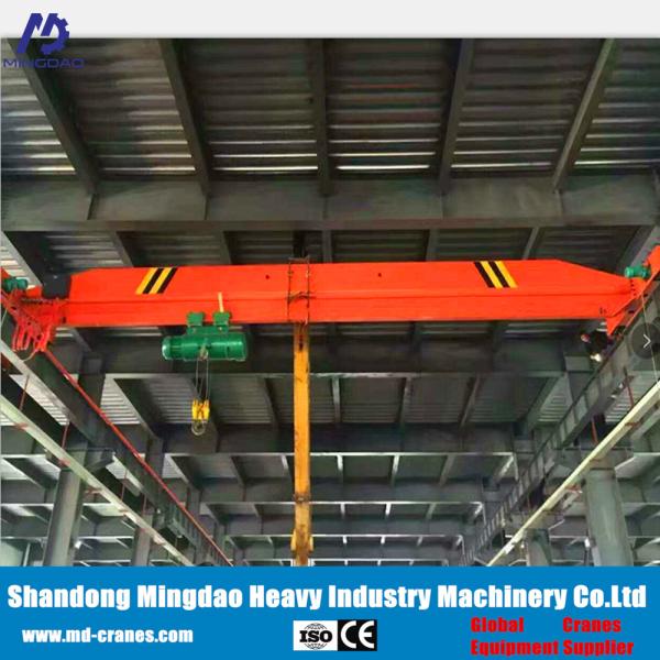 0.5ton-32ton Singel Girder Overhead Bridge Crane with Pendent Button or Remote Control Mode