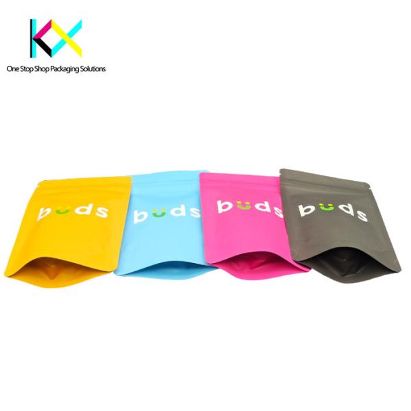 Multiple SKus Digital Printed Packaging Bags Spot UV Glossy Stand Up Pouches 130um