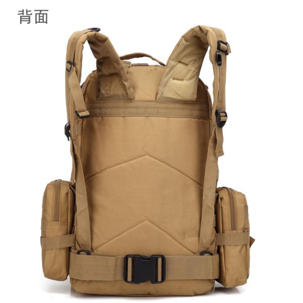 Sac à dos en tissu oxford 55L 600D étanche à l'eau et à l'humidité pour les activités sportives