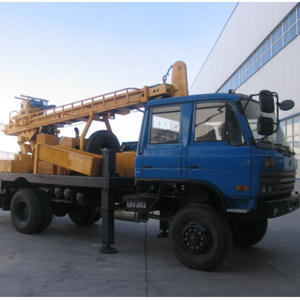 Truck Mounted Deep Borehole Water Well Drilling Rig Machine