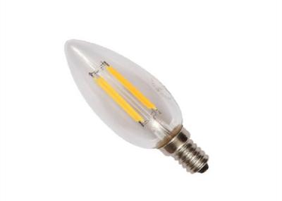 ECO Friendly LED Filament Candle Bulb 2W Energy Saving AN-DS-FC35-2-E27-01
