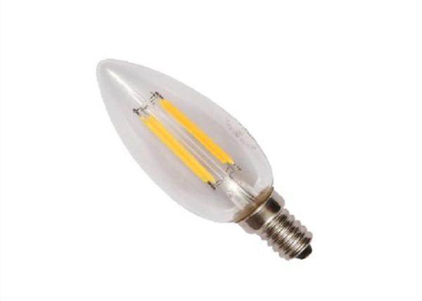 Material de vidro conduzido bonde 2700K da tensão das ampolas 220V do diodo emissor de luz do filamento - 6500K