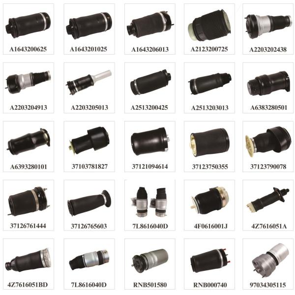 W164 W251 W212 Air Suspension Compressor Repair Kits / Air Pump Solenoid Valve Block