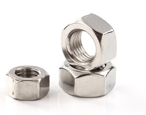 DIN934 Stainless Steel Hex Nut Diameter M3-M60 Gr 4 / Gr 6 / Gr 8 Grade