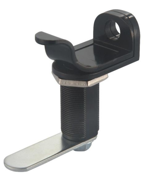 Adjustable Quarter Turn Lock Black Cam Door Locks For Fire Cabinet