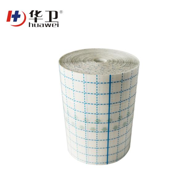 high elastic viscosity PU film with Henkel glue surgical PU film roll
