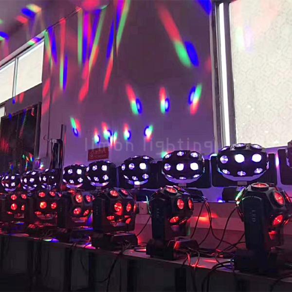 China Hot Sale Product 18PCS LED Beam Red Green Laser phantoms Moving Head Lights