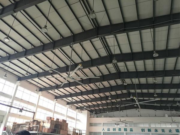 High Performance Industrial High Volume Fan Durable Low Power Consumption For Large Space