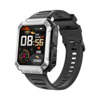 T93 argent Smart Watch casque TWS 4GB mémoire sans fil Bluetooth appel 1,96 pouces musique de sport