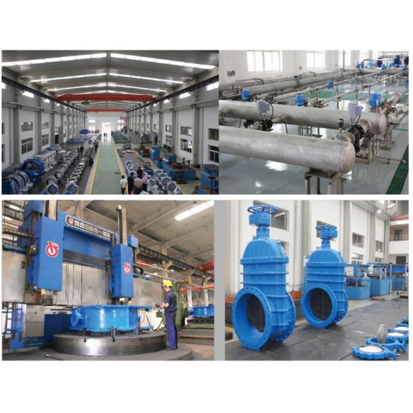 Válvulas de borboleta excêntricas duplas de temperatura média com ligações de flanges