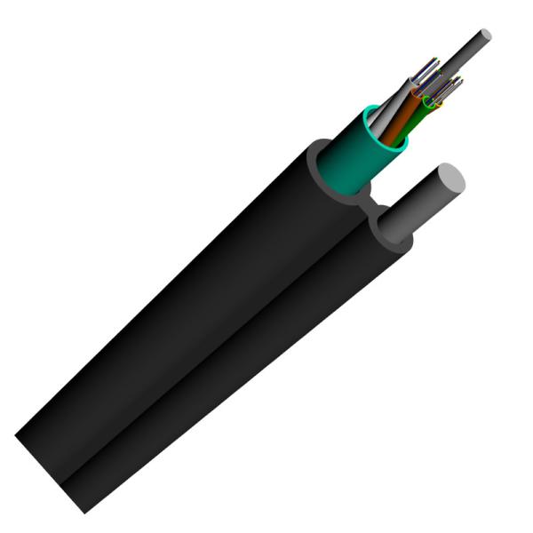 Loose Tube Stranded GYTC8S Outdoor Fiber Optic Cable