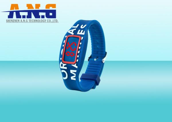 Waterproof NFC wristbands S50 , Rfid Silicone Bracelet for Amusement Park