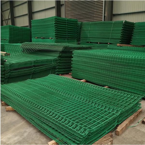 Aço galvanizado Metal Cercas de jardim PVC revestido painel rígido Personalizar 3D curva curva