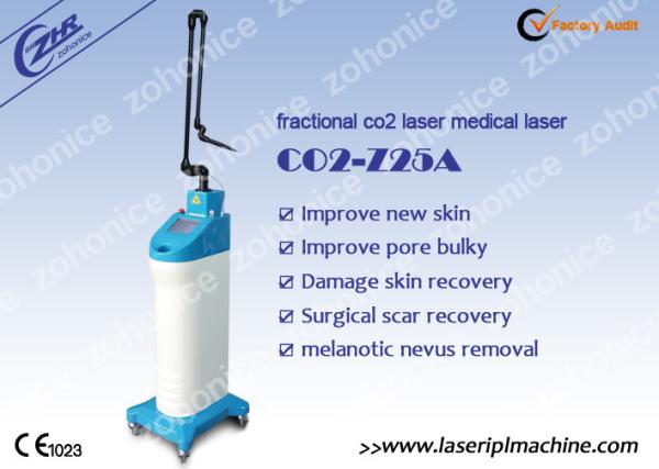 Machine partielle de laser de CO2 isolée par impulsion simple, machine de traitement d'acné