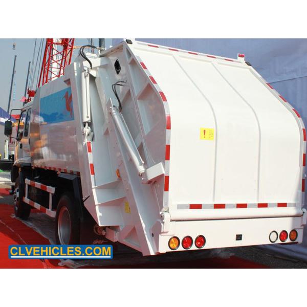 ISUZU FVR 240hp Garbage Truck With Compactor 15000L Steel Sanitation