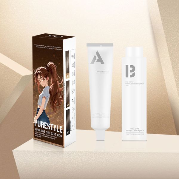 Permanent Home Hair Dye Ammonia Free Herbal Formula for Men Women OEM Available