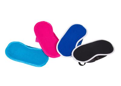 Personalized Sleep Blindfold Eye Shade With Polar Fleece And Satin For Travel