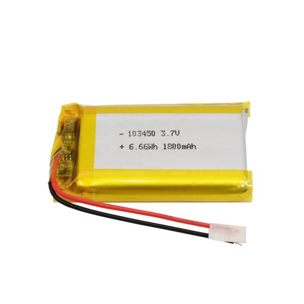 Блок батарей полимера лития UN38.3 3.7V 2000mAh 103450 для GPS