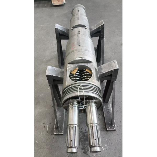 Conical Twin Screw & Barrel And HDPE Twin Screw For PE Plastic Production Plastic Extruder Parts