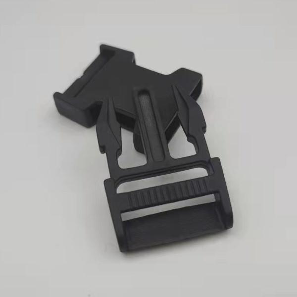 OEM ODM 15mm Plastic Strap Buckles Simple Nylon Side Release Buckle For Bag