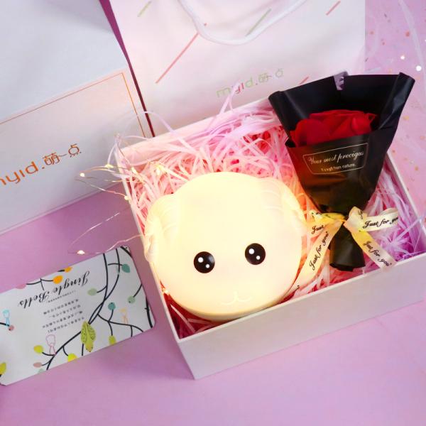 Support Bluetooth Function Silicone Night Light Animal Cute Sheep With USB As Gifts For Children