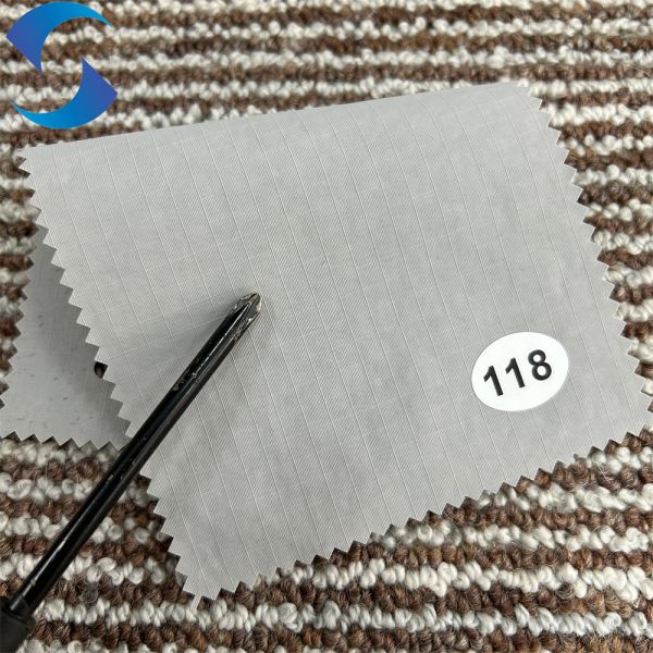 70D*160D Full Dull Nylon Taslon 0.4cm Ripstop for Outdoor Jacket & Workwear