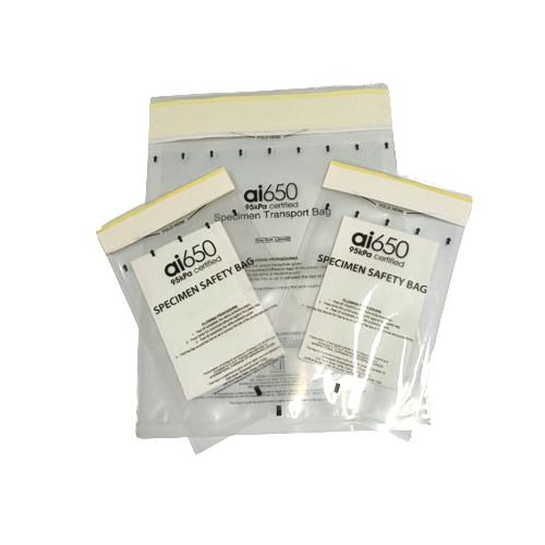 saco de eliminação de resíduos 95kPa Biohazardous Rasgo-resistente com símbolo impresso do Biohazard