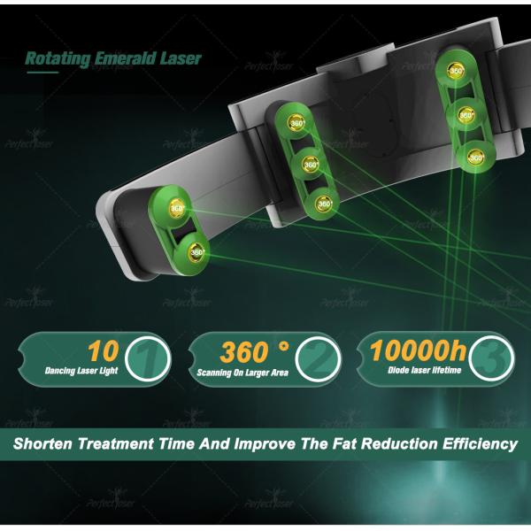 Slim Master 10d EMerald Lipo 532nm Диод зеленый лазер для удаления жира без боли