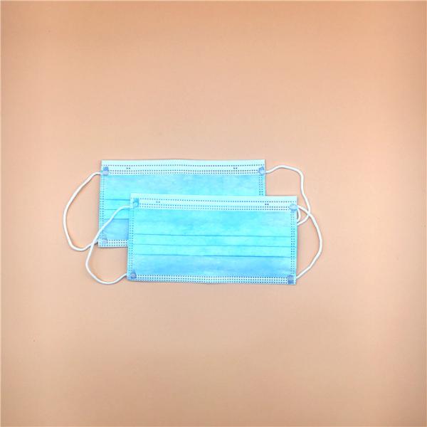 Breathing Face Mask 3 Ply Earloop Virus Resistance Outdoor Protection