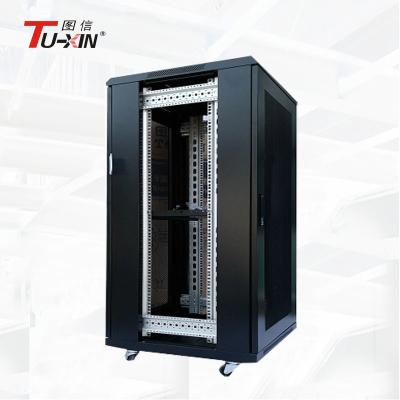Dustproof Mobile Server Rack Cabinet , 18u Network Server Rack Anti - Vibration