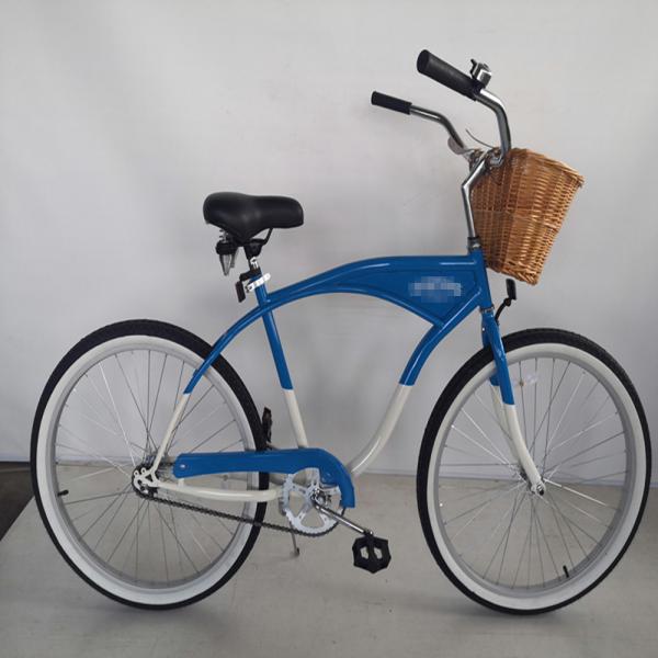 16kg Rear Pedal Brake Adult Men Beach Cruiser Bike with Customized Logo and Big Logo