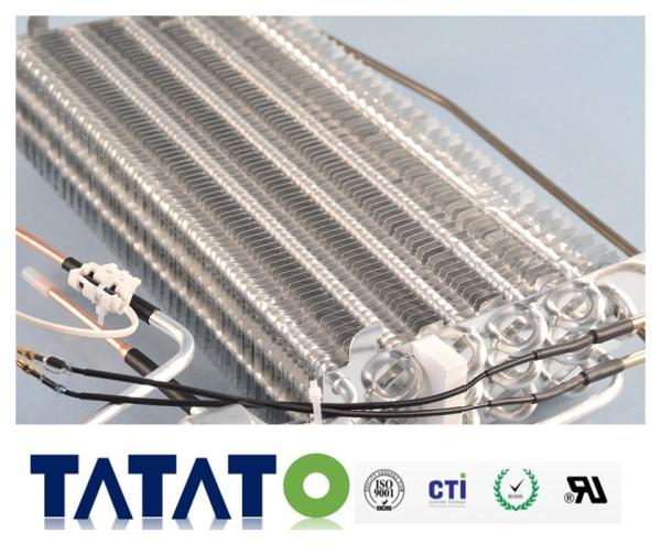 Tube Aluminum Fin Heat Exchanger / Auto Defrost Refrigerator Evaporator