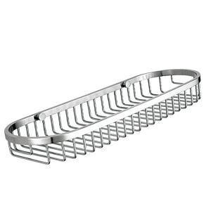 Chrome Bathroom Shower Caddies Shelf Wall Holder 1 Layers Drilling Hole Needed