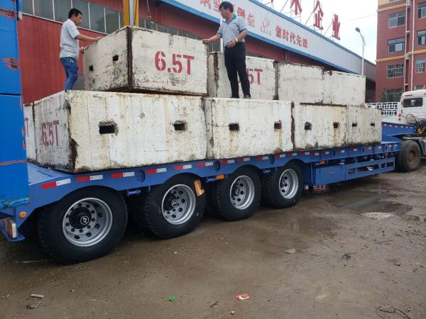 Semi-reboque de carga pesada de pescoço de ganso para transporte de escavadeiras 3 eixos 4 eixos 12m 15m