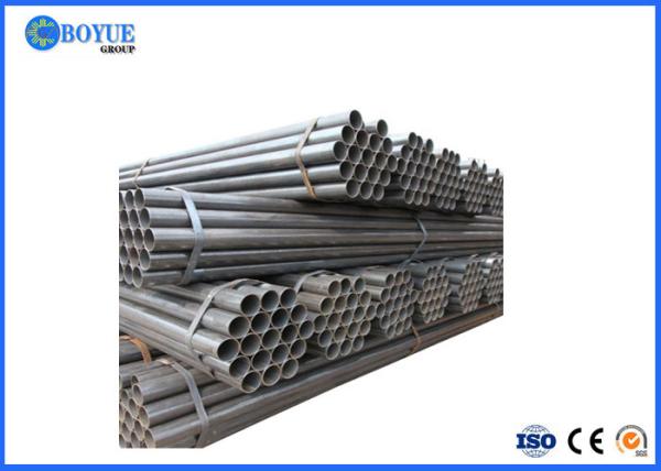 A53 API5l GrA GrB DIN2458 EN10217 ERW HFI EFW Welded Steel Pipe Carbon Steel Tube  OD1/2'-48'
