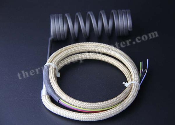 Hot Runner Spring Coil Heaters High Insulation Stainless Steel 304 / 316